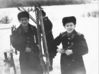 Суворовцы Шанин и Старовойтов во время лыжного кросса